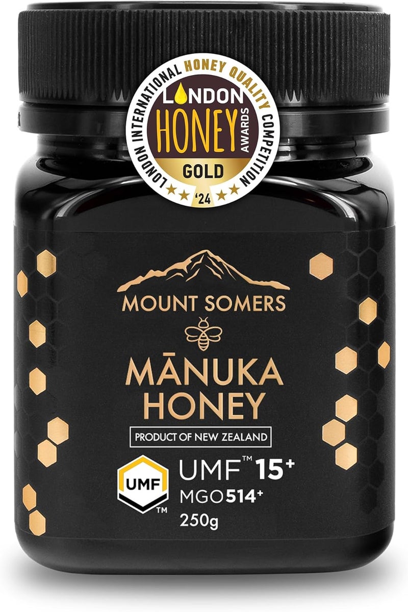 Mount Somers Manuka Honey UMF 15+ 250g - Image 1